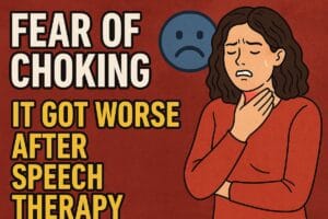 Why Speech Therapy Might Not Work for Everyone With Fear of Choking ANXIETY Why Speech Therapy Might Not Work for Everyone With Fear of Choking ANXIETY