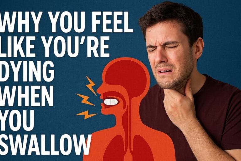 Why You Feel Like You’re Dying When You Swallow ANXIETY Why You Feel Like You’re Dying When You Swallow ANXIETY